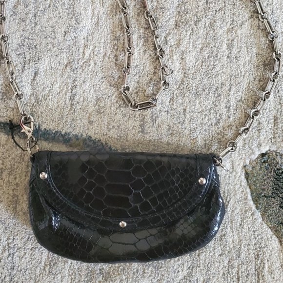 Cole Haan Handbags - NWOT Cole Haan Trinity Python Print Clutch